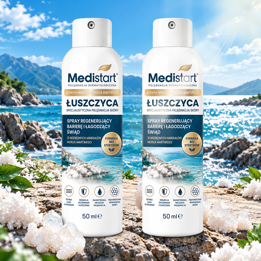 💧 Medistart® Specjalistyczny krem do pielęgnacji skóry z łuszczycą – ✅ Testowany dermatologicznie