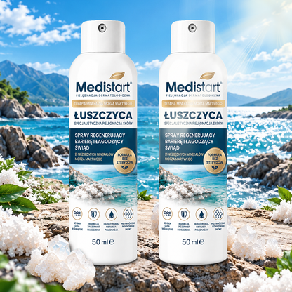 💧 Medistart® Specjalistyczny krem do pielęgnacji skóry z łuszczycą – ✅ Testowany dermatologicznie