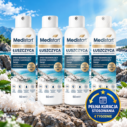 💧 Medistart® Specjalistyczny krem do pielęgnacji skóry z łuszczycą – ✅ Testowany dermatologicznie