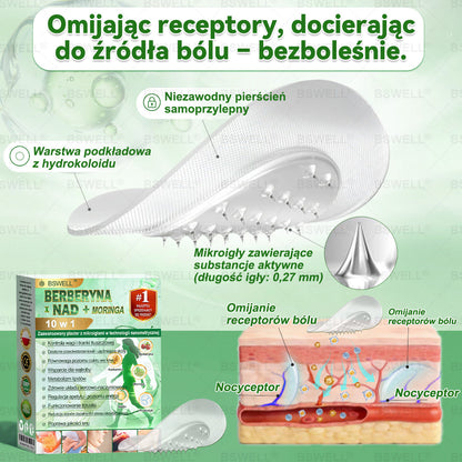 🍐BSWELL® Nano mikroigłowy plaster wyszczuplający (Raz dziennie, efekty już po 28 dniach ✅ Wspiera odchudzanie, serce, cukrzycę, sen, jelita, stawy i więcej.