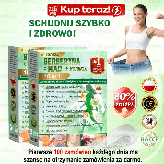 🍐BSWELL® Nano mikroigłowy plaster wyszczuplający (Raz dziennie, efekty już po 28 dniach ✅ Wspiera odchudzanie, serce, cukrzycę, sen, jelita, stawy i więcej.
