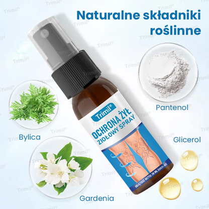 💙Trimil® Ziołowy Spray na Ochronę Żył - ✅ Klinicznie udowodniono, że eliminuje żylaki w zaledwie 7 dni!