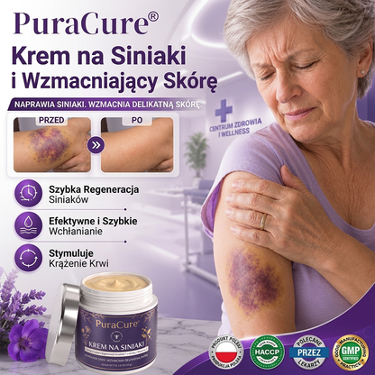 🍇Ponad 100 tys. sprzedanych sztuk 💁‍♀️ – PuraCure® Krem na regenerację siniaków i wzmocnienie skóry