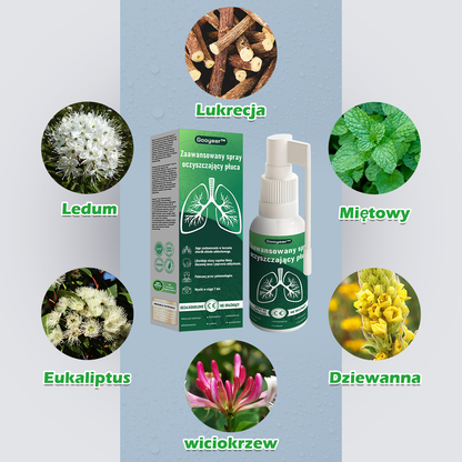 🌿🌿[Oficjalny Sklep Marki]𝐆𝐨𝐨𝐲𝐞𝐞𝐫™ Zaawansowany spray do oczyszczania płuc- ☘️Zdrowie płuc - wsparcie immunologiczne, detoksykacja i wsparcie oddechowe - wyprodukowane w Polsce