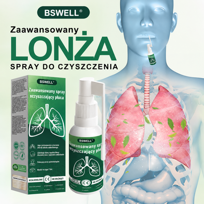 🌿BSWELL® Zaawansowany spray do oczyszczania płuc- ✅Zdrowie płuc - wsparcie immunologiczne, detoksykacja i wsparcie oddechowe